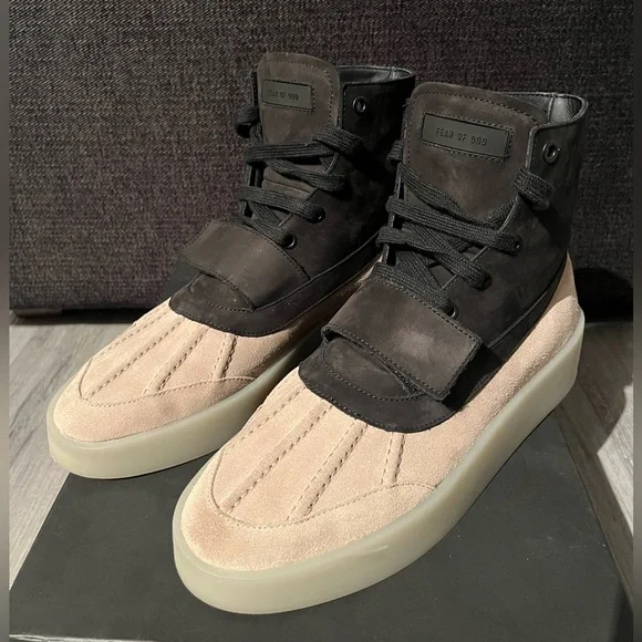 Fear of God Shoes Fear Of Godblack Taupe Duck Boots Poshmark